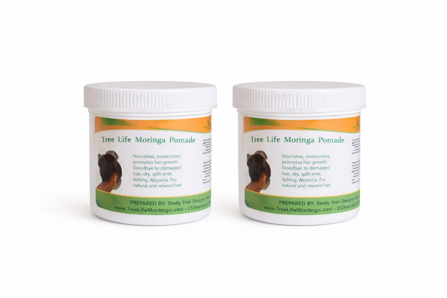 2 Moringa Pomade