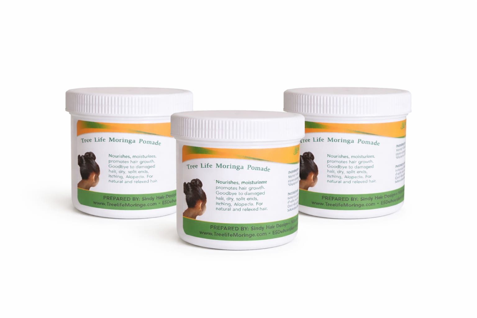 3 Moringa Pomade