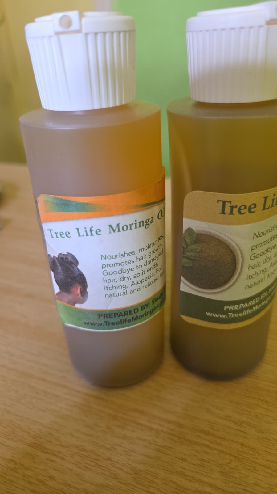 2 Moringa Pomade 1 Oil