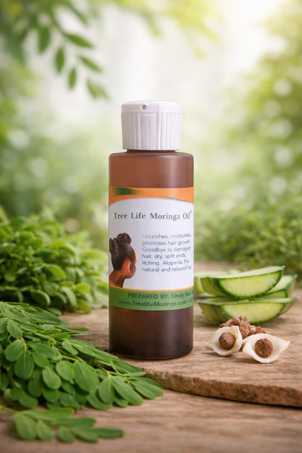 2 Moringa Pomade 1 Oil